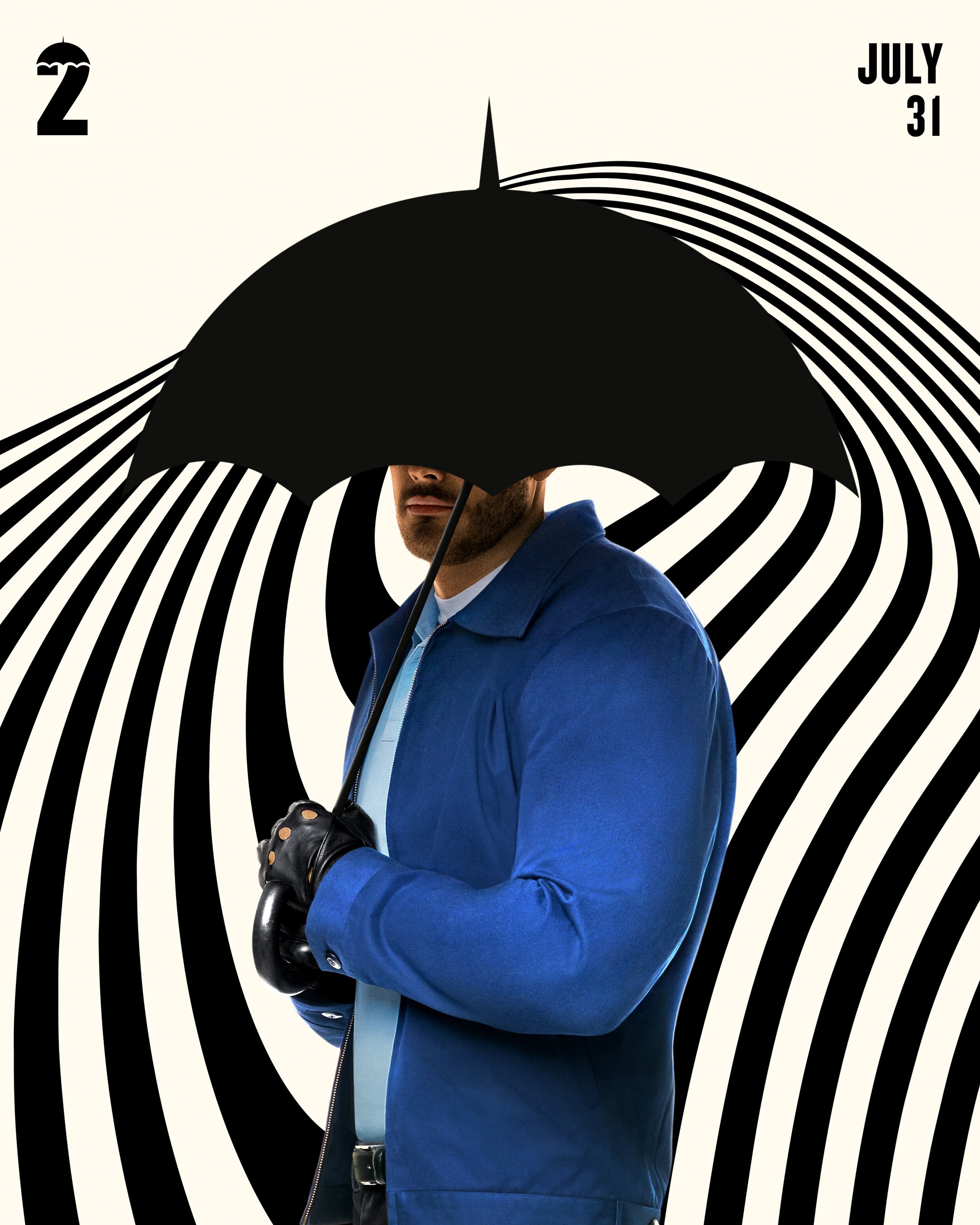 the umbrella academy season 2 poster Netflix comic heroes 12x18 