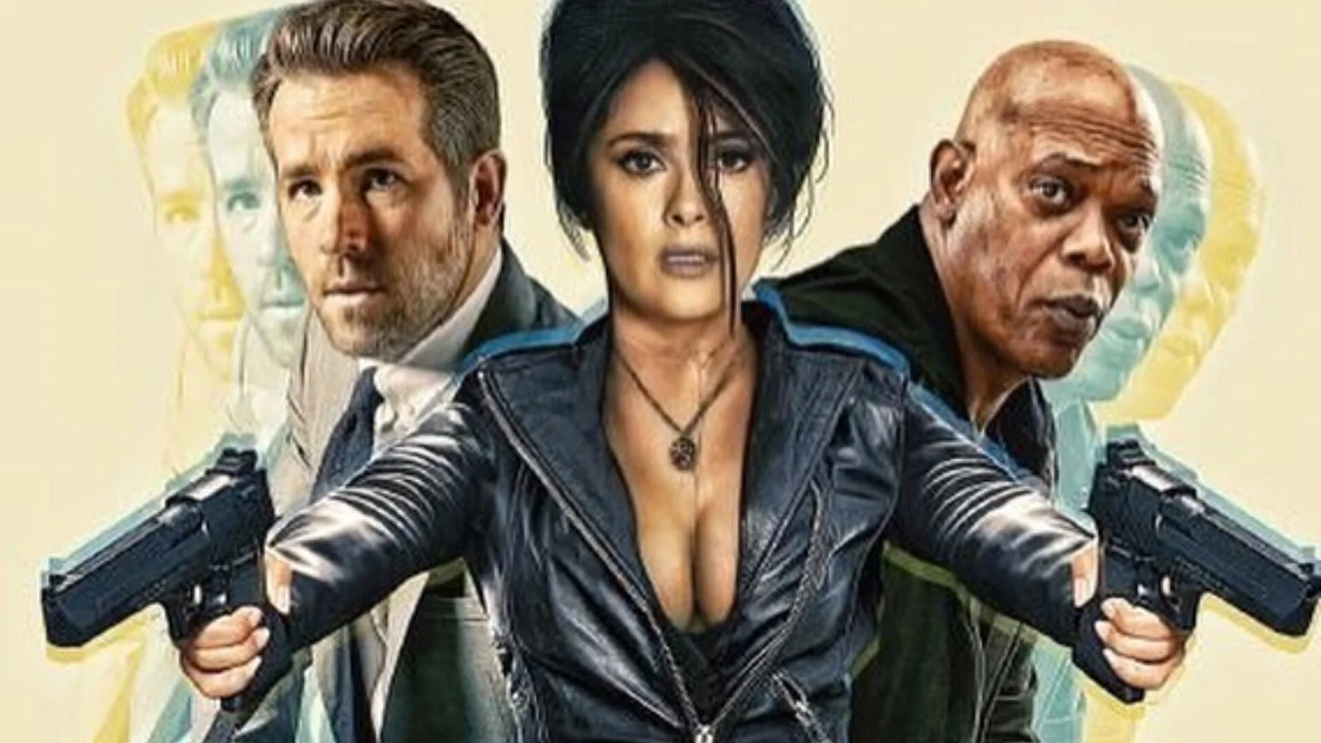 Poster for THE HITMAN'S WIFE'S BODYGUARD with Ryan Reynolds, Samuel L