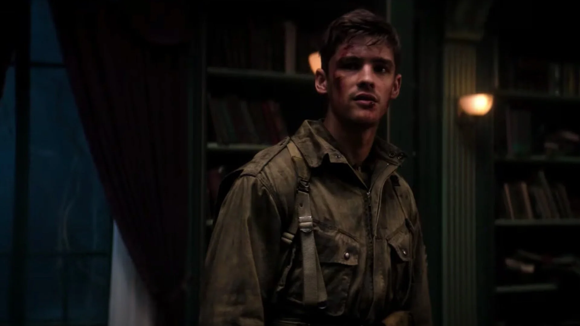 Trailer For The WWII Haunted House Horror Film GHOSTS OF WAR with Brenton Thwaites