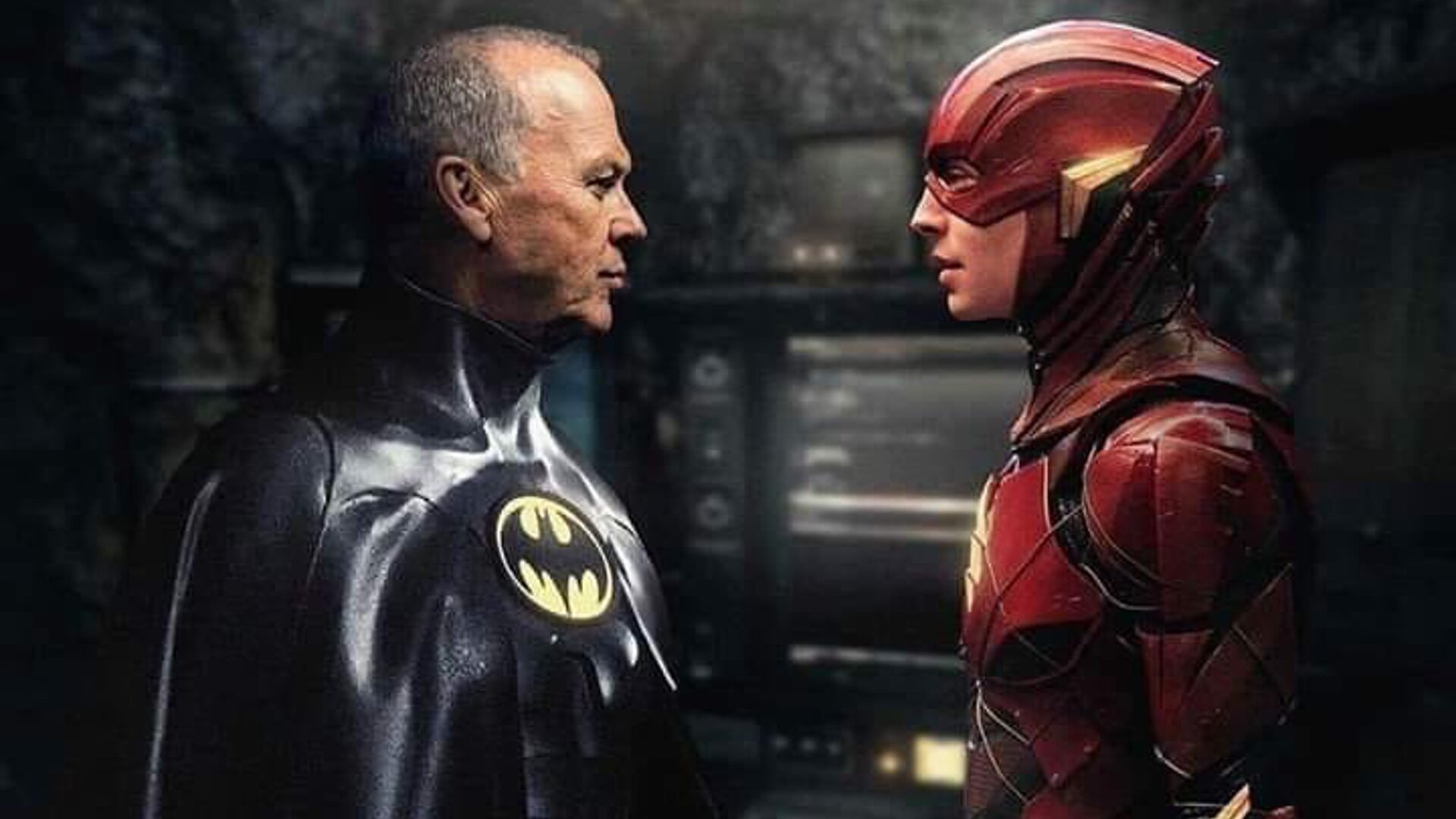 Michael Keaton's Batman Meets Ezra Miller's The Flash in Fan-Made