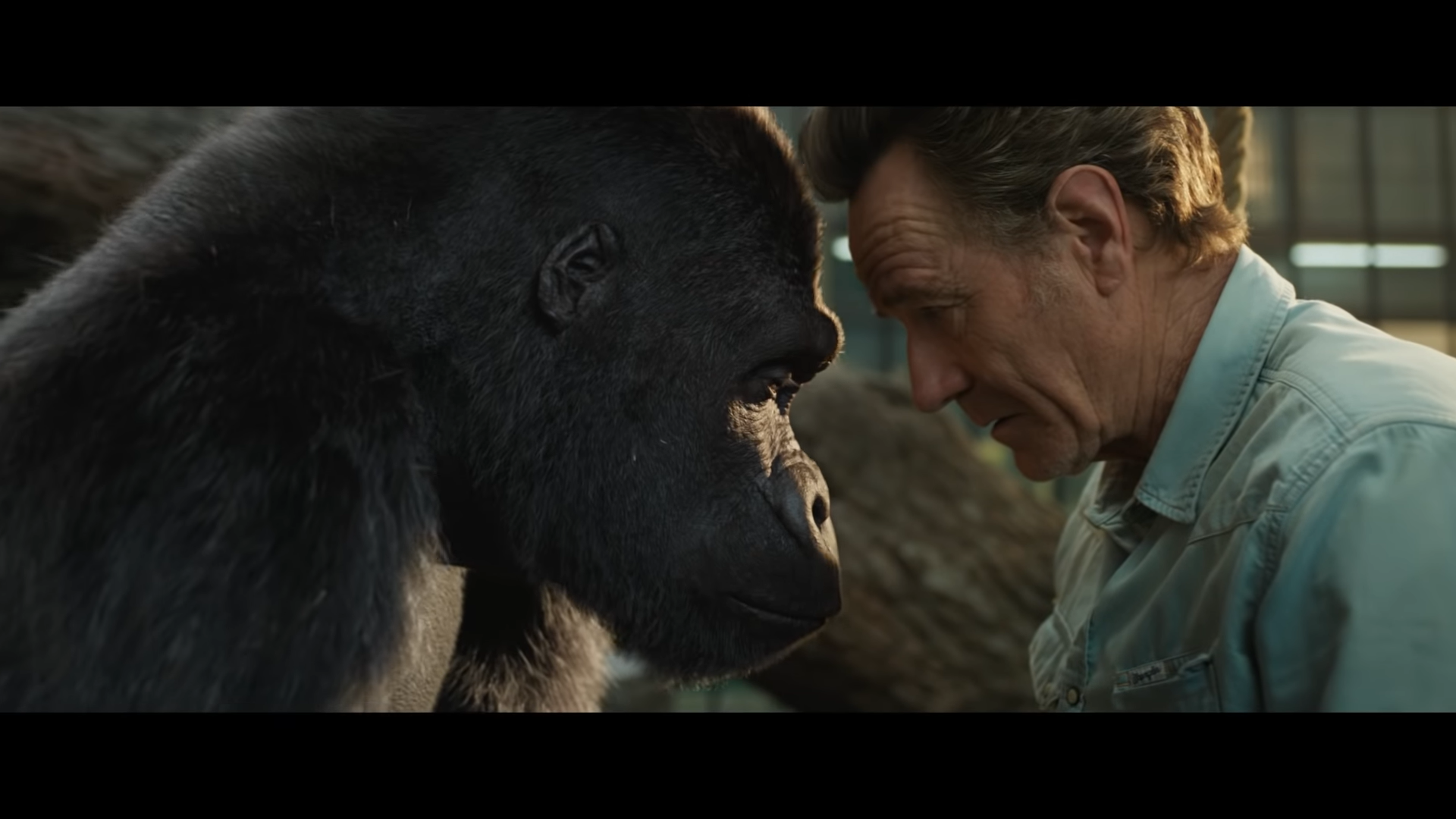 Beautifully Touching Trailer For The One And Only Ivan Starring Bryan