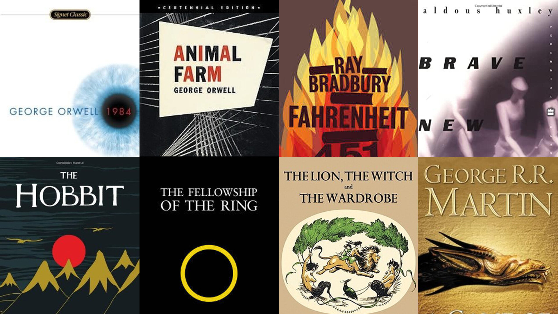 Goodreads Releases List of 100 Popular Sci-Fi and Fantasy Books of All Time — GeekTyrant