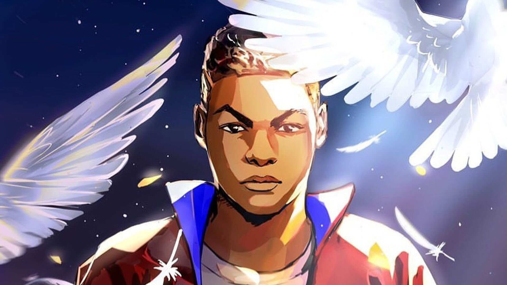 Crunchyroll Commissioned An Anime Inspired Portrait Of John Boyega Geektyrant