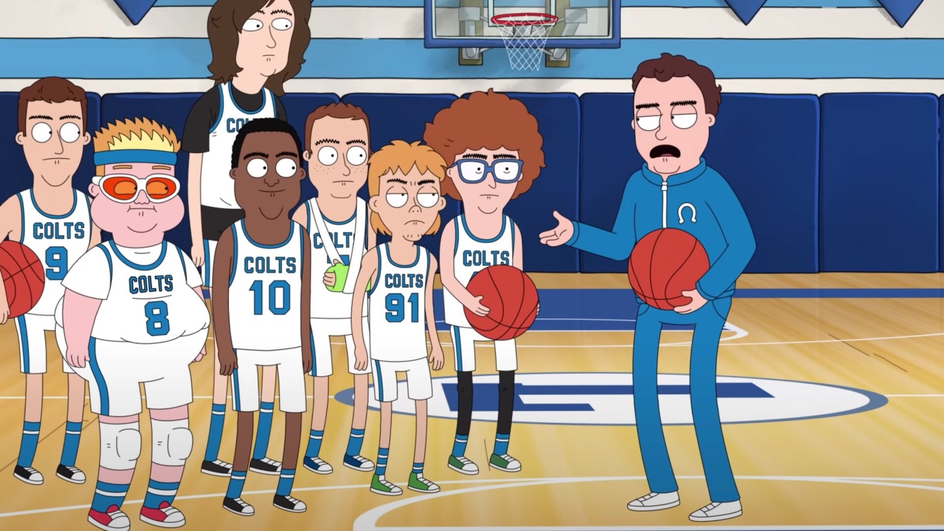Trailer for Jake Johnson's Adult-Themed Animated Basketball Comedy