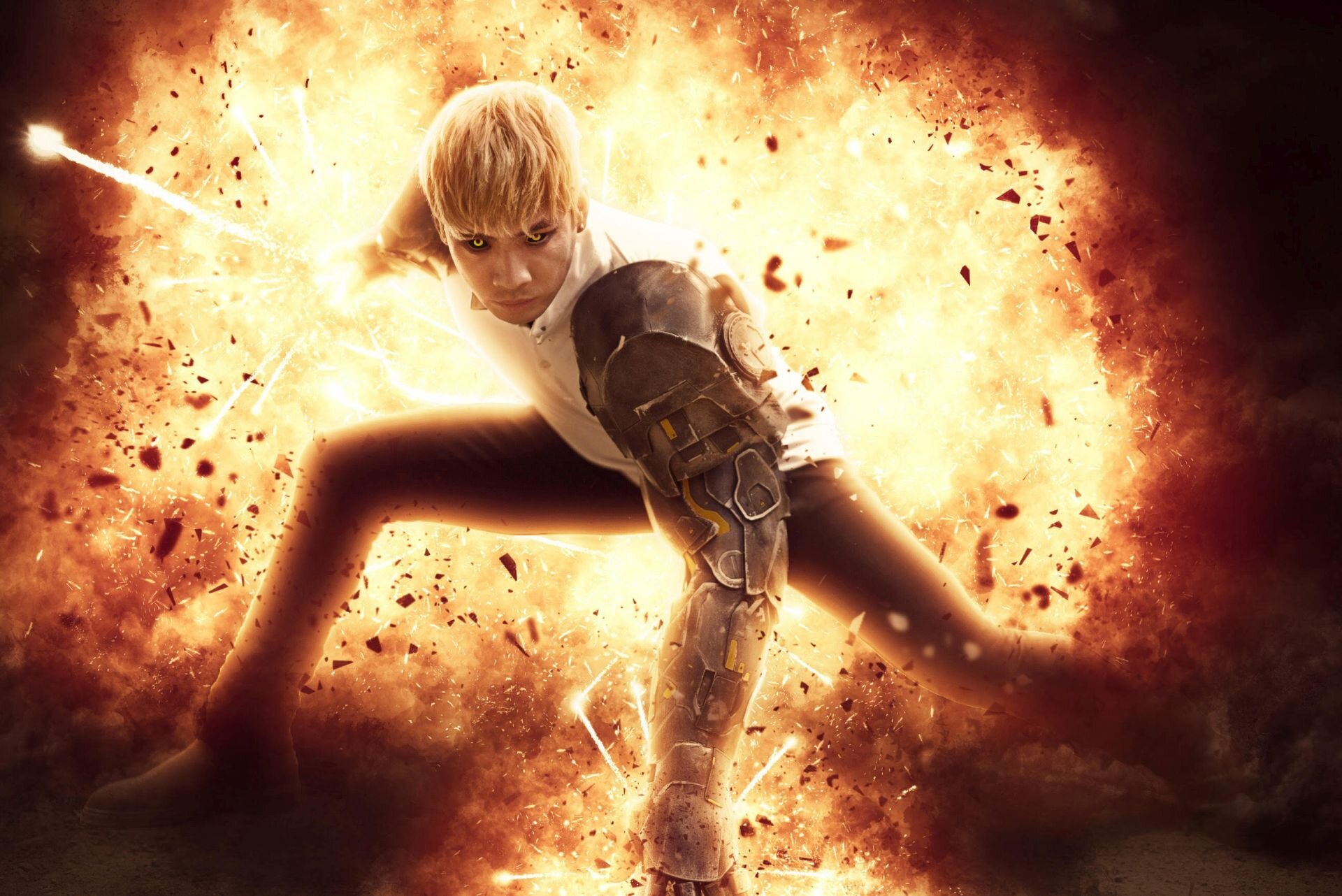 One-Punch Man Short Will Bring Saitama v Genos Fight to Real Life