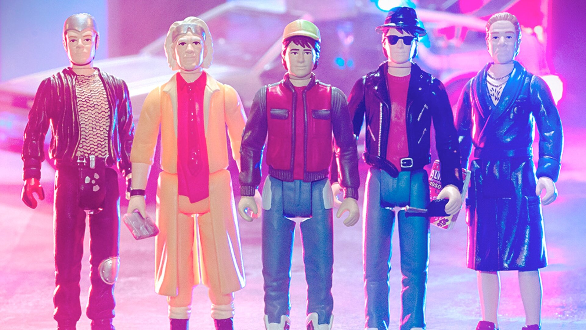 back to the future action figures