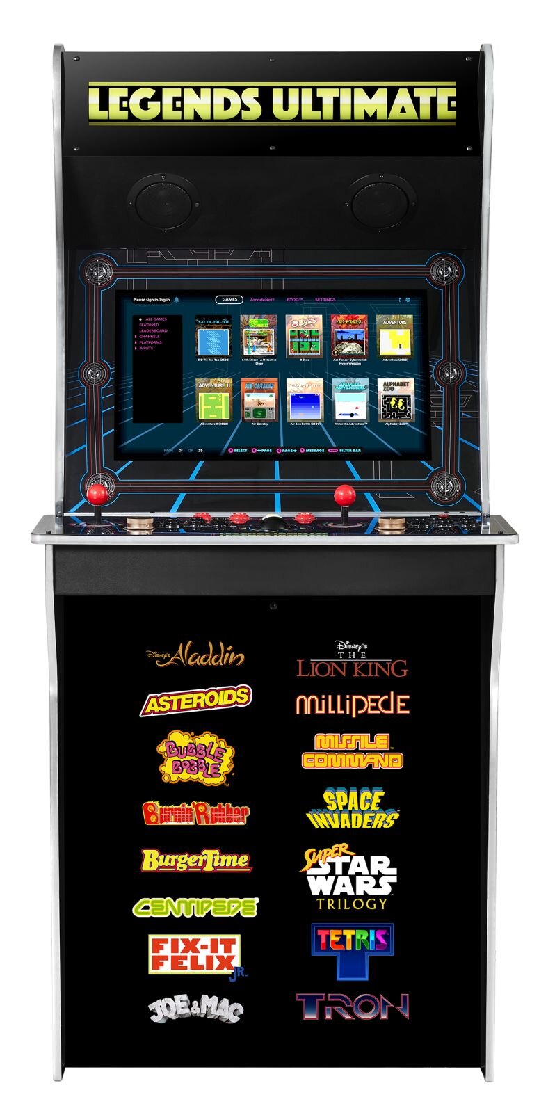 Legends Ultimate full size cabinet front view.jpg