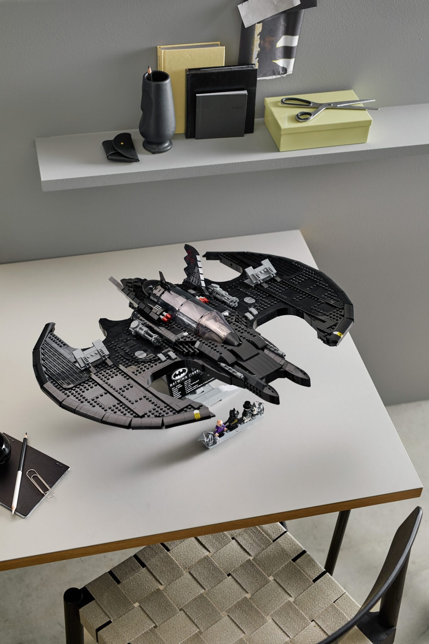 The Batman 1989 Batwing Takes Flight with New LEGO Set