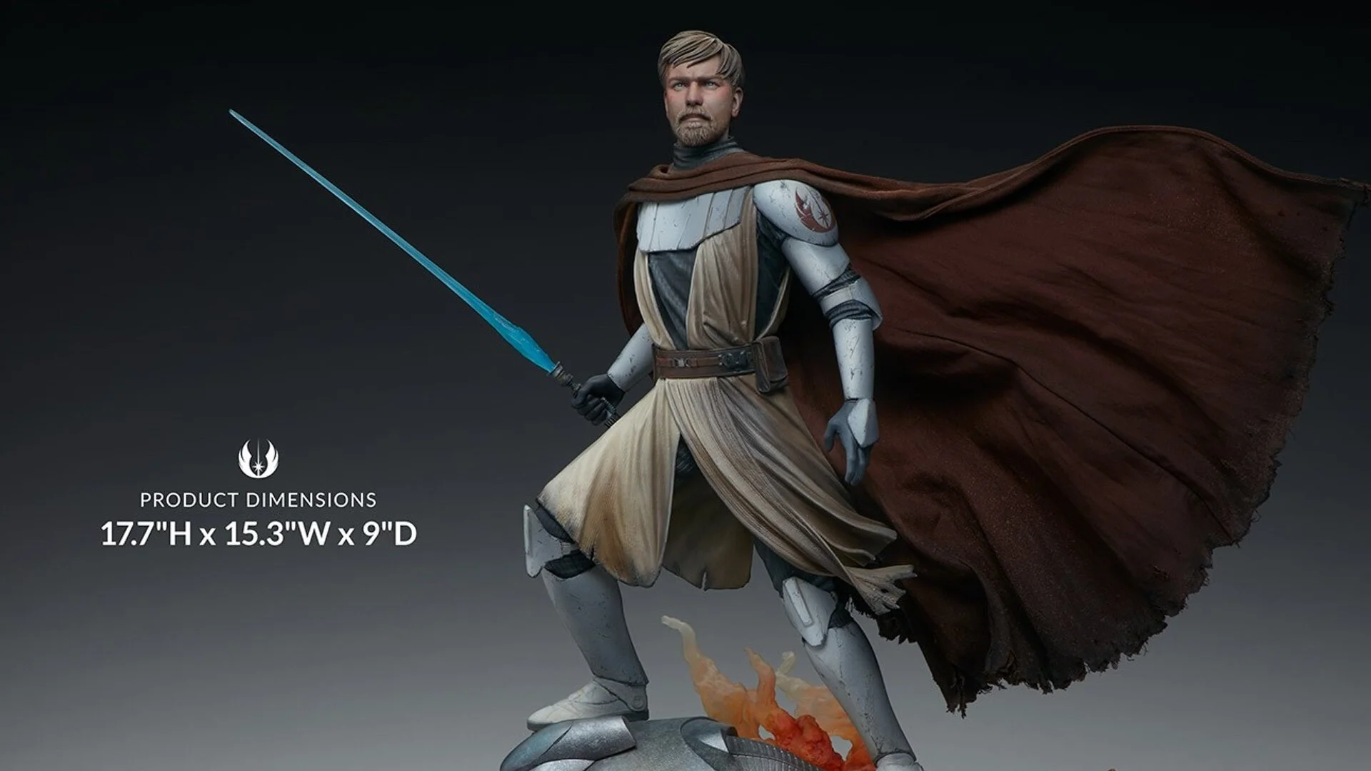 Amazingly Cool General Obi-Wan Kenobi Mythos Statue From Sideshow Collectibles