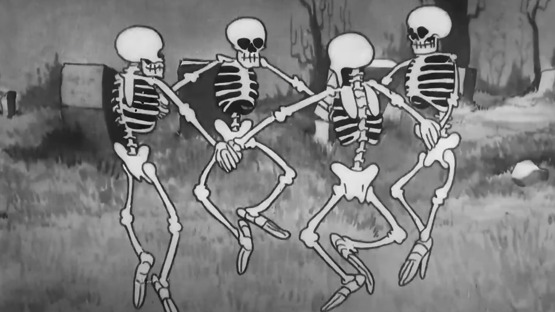 silly symphony skeleton dance