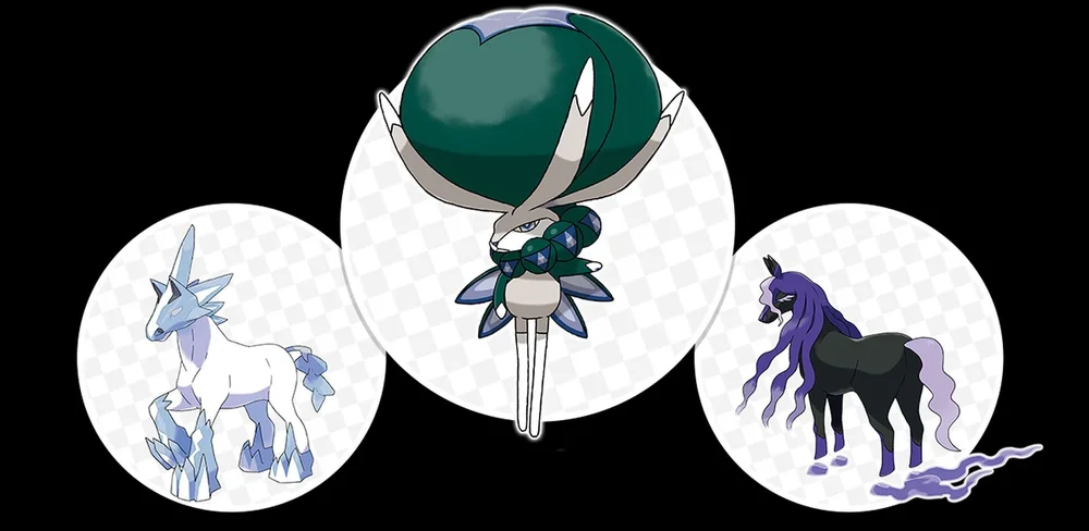 POKÉMON Shows Off New Legendary Pokémon That Combine With Calyrex ...