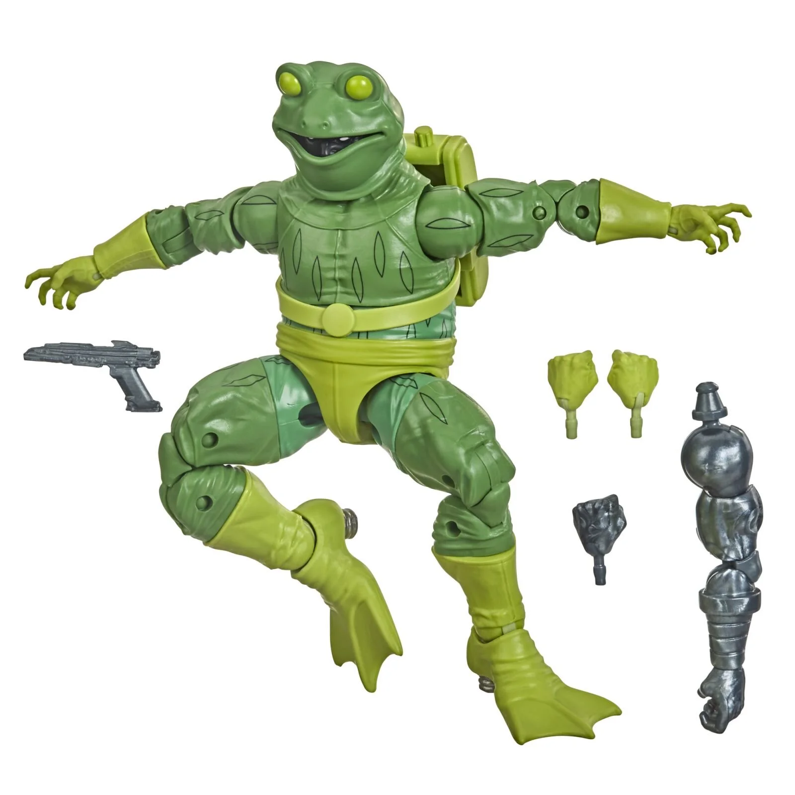 MARVEL LEGENDS SERIES SPIDER-MAN 6-INCH MARVEL’S FROG-MAN Figure - oop.jpg
