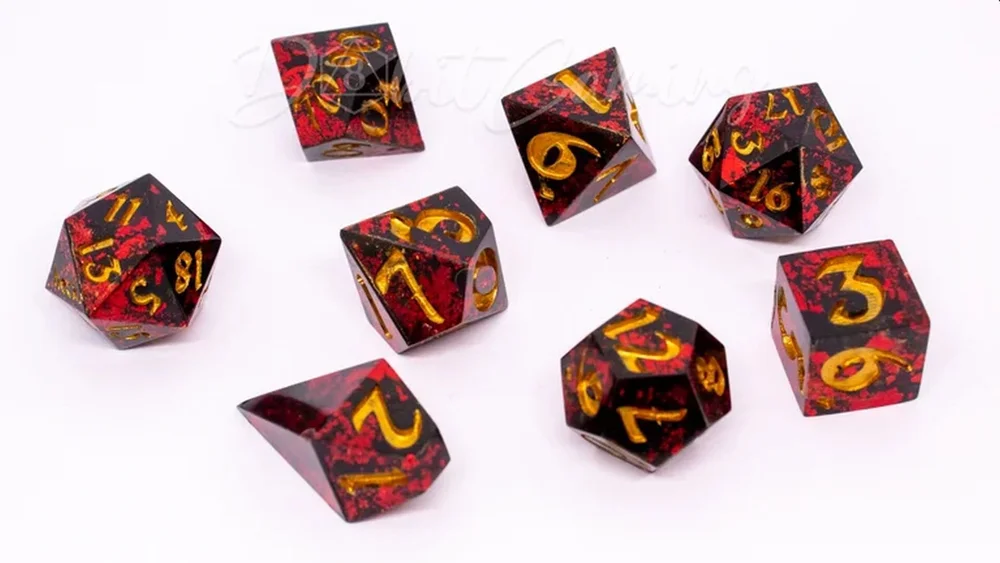 Check Out the Handmade Dice from D8bit Gaming — GeekTyrant
