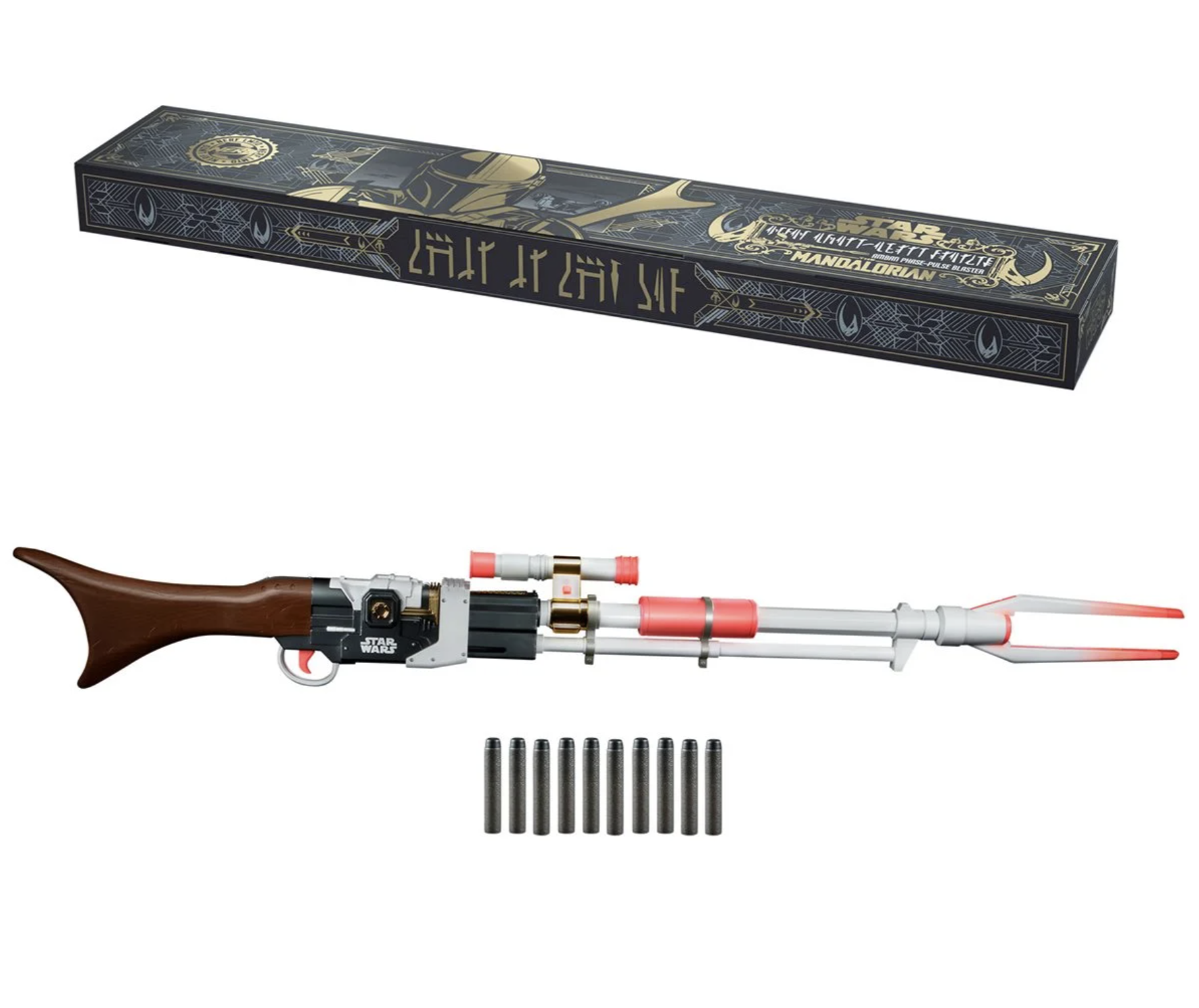 PRÉ VENDA: Nerf Réplica Rifle Ambar - Blaster Amban Phase - Pulse  Blaster: O Mandaloriano The Mandalorian Star Wars - Hasbro - Toyshow  Tudo de Marvel DC Netflix Geek Funko Pop Colecionáveis