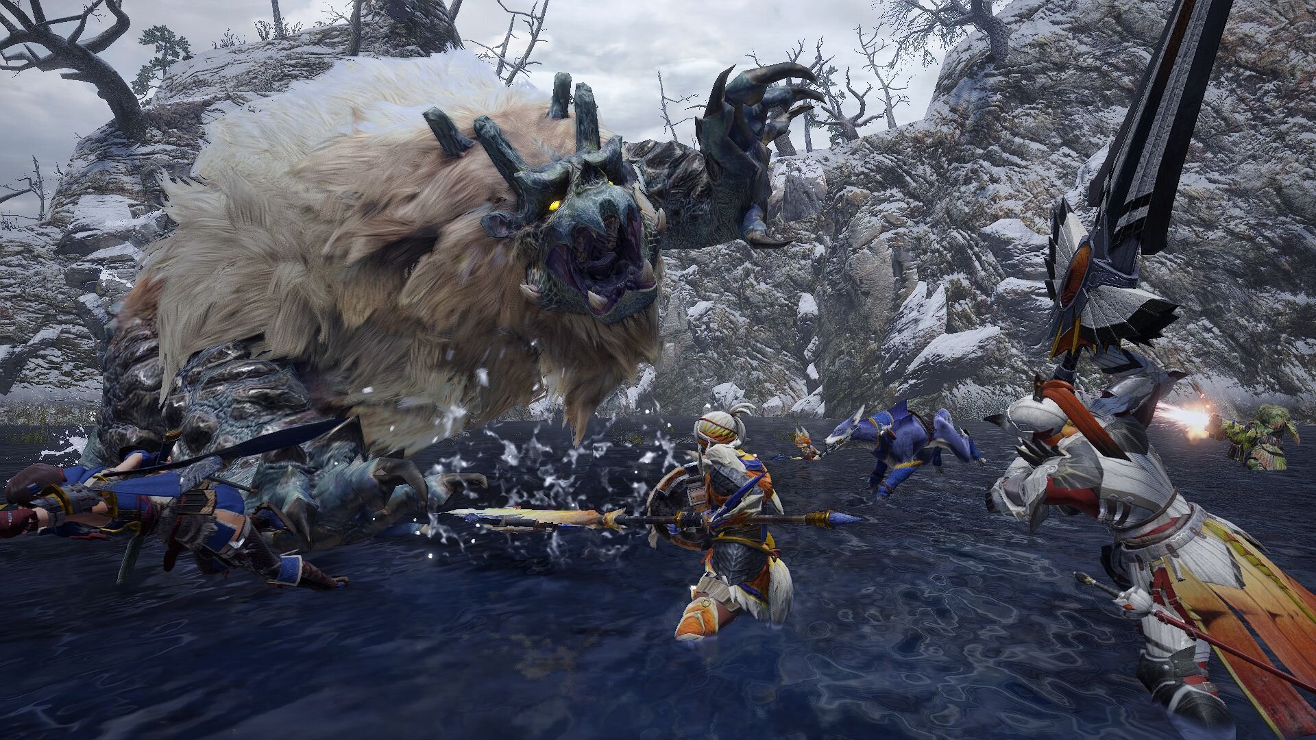 Monster Hunter Rise demo footage