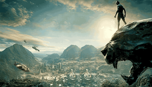 black panther wakanda.gif