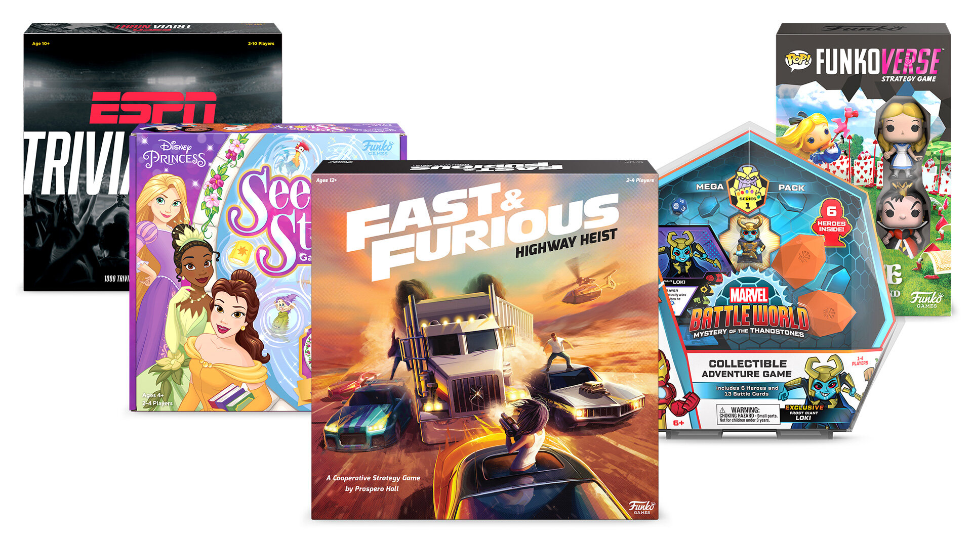 Fast & Furious: Highway Heist, Board Game