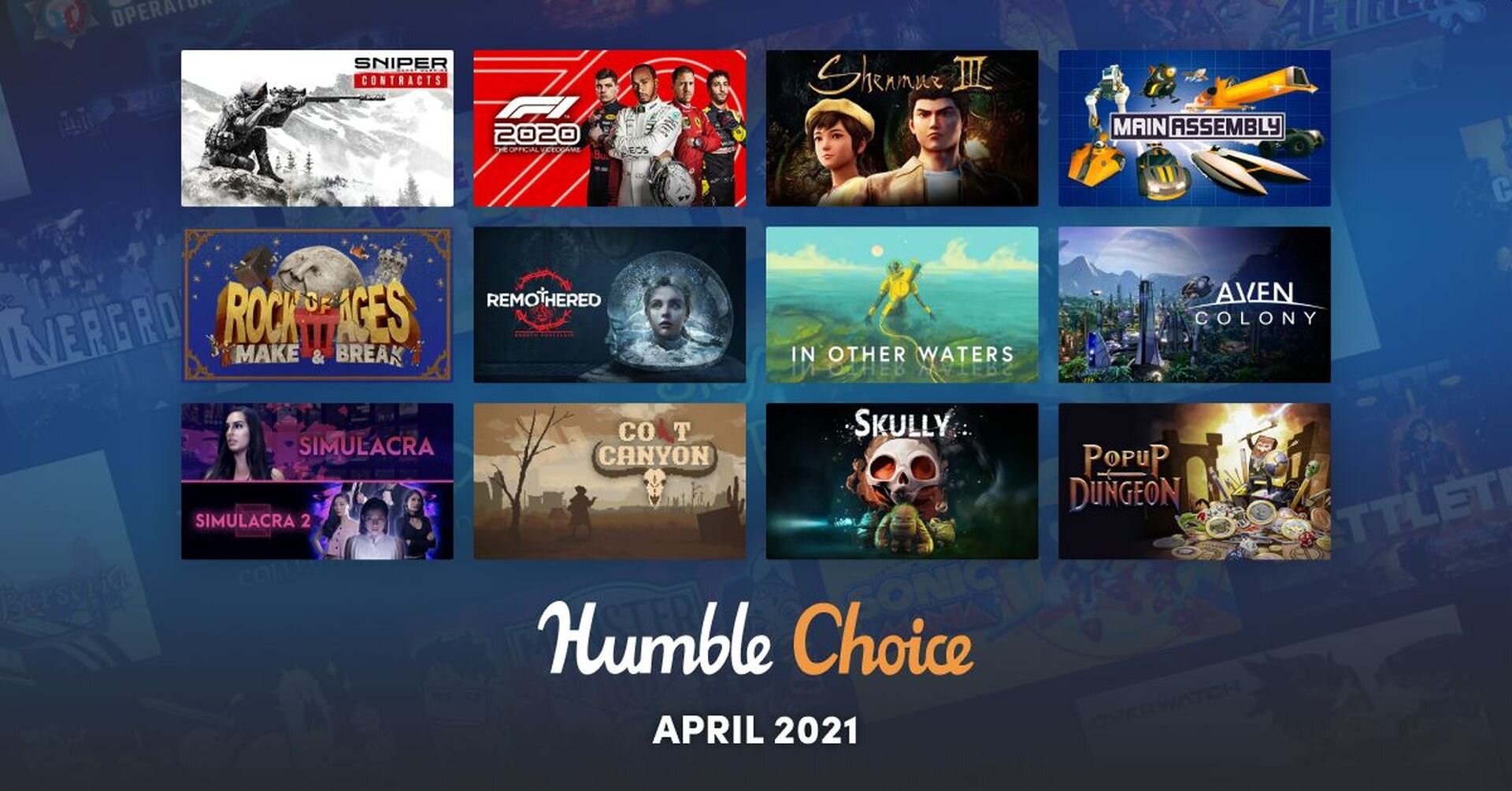 Humble Bundle Reveals April Humble Choice Lineup of Games to Benefit Stop  AAPI Hate — GeekTyrant