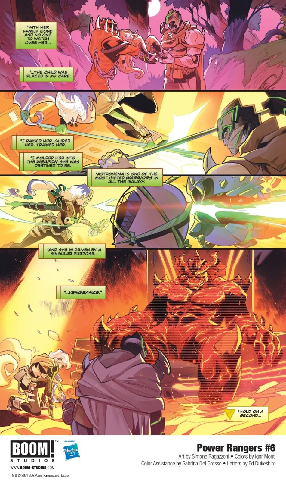 Tensions Rise in the Preview for POWER RANGERS #6 — GeekTyrant