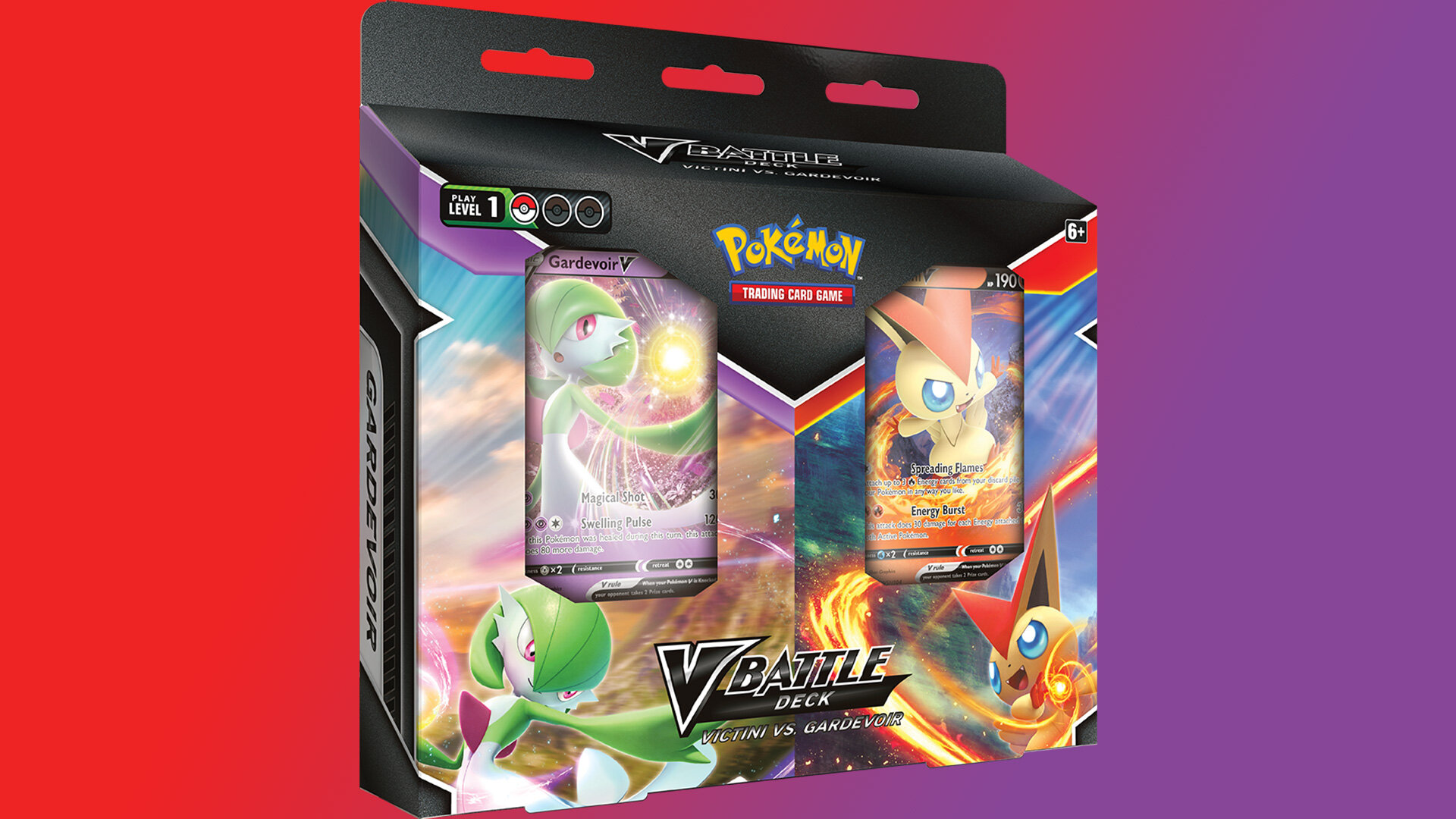 Pokemon TCG Victini V Battle Deck & Gardevoir V Battle Deck Set of 2 S