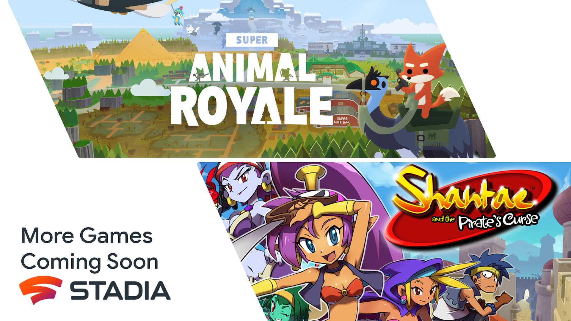 Two New Games Join Stadia Including the Free SUPER ANIMAL ROYALE —  GeekTyrant