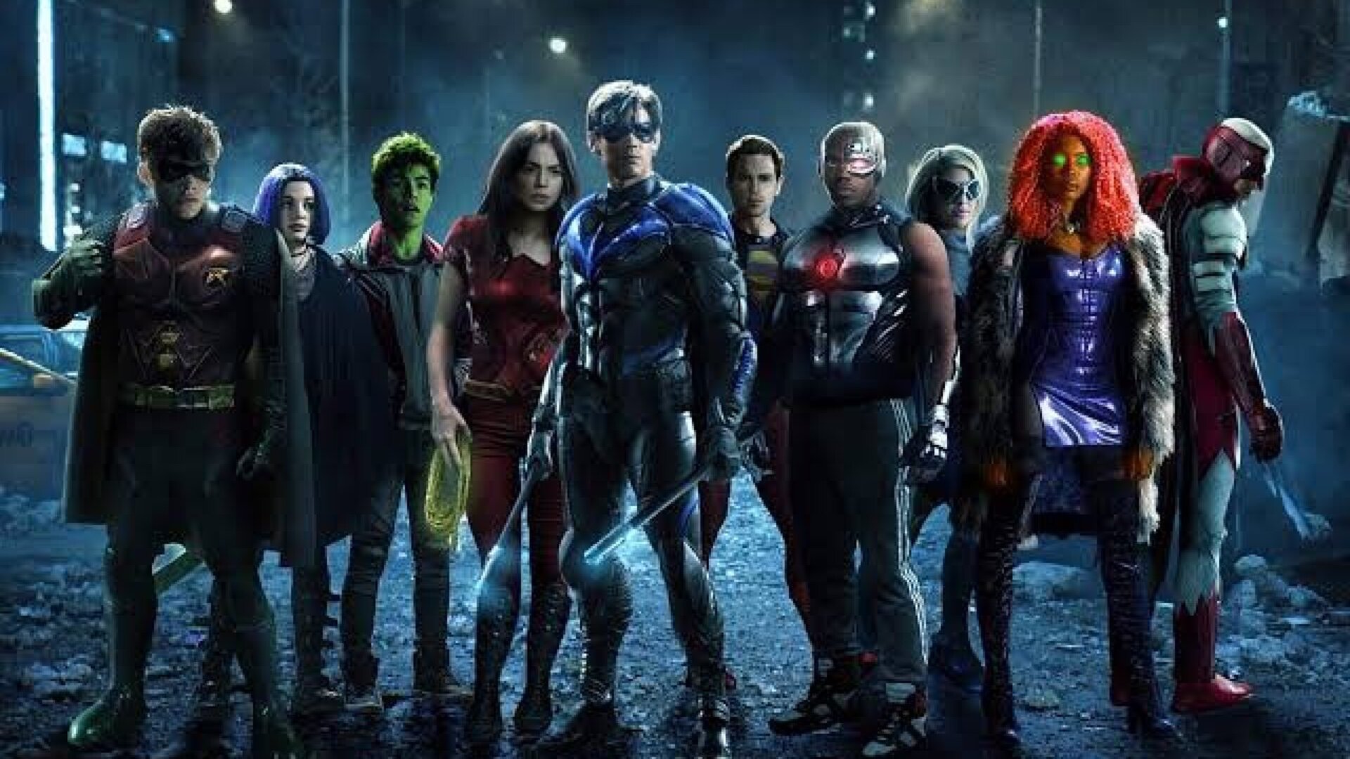 Titans Season 3 Poster  Titans tv series, Dc comics series, Titans