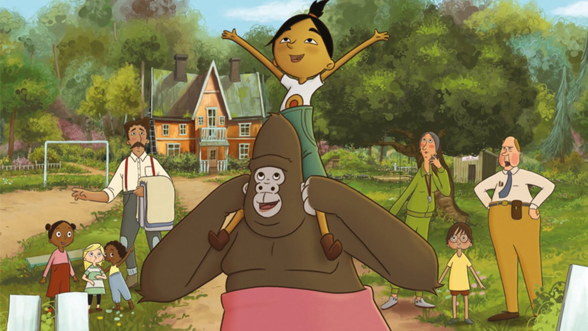 A Young Orphan is Adopted By a Gorilla in Trailer For The Animated Film APE  STAR — GeekTyrant
