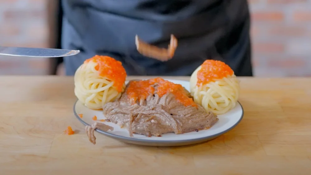 Binging with Babish Shows Us How to Make MeatGhetti and SpagBalls