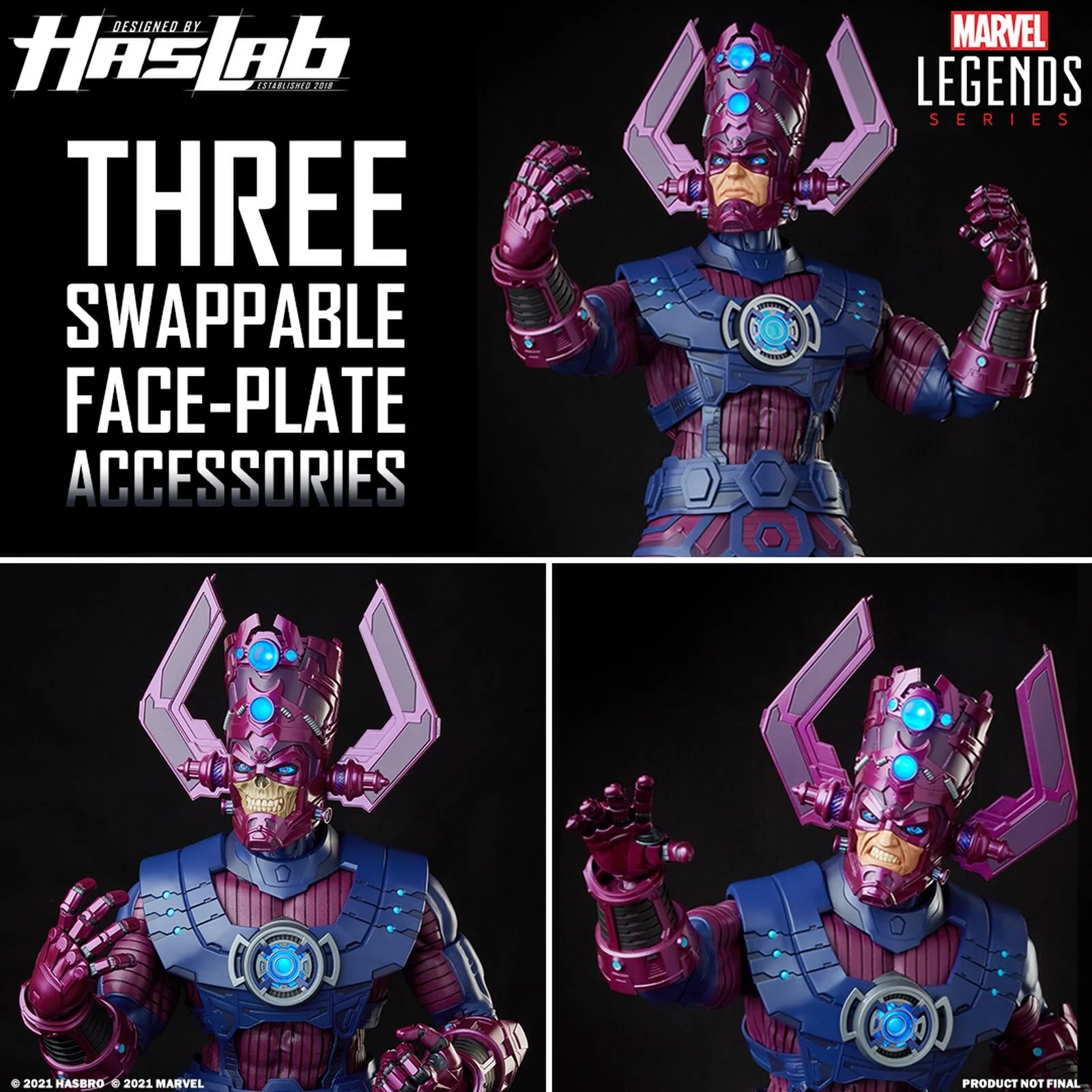 Hasbro Reveals Giant Galactus Marvel Legends Action Figure For HasLab ...