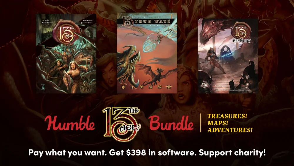 Explore 13TH AGE Tabletop RPG with Recent Humble Bundle — GeekTyrant