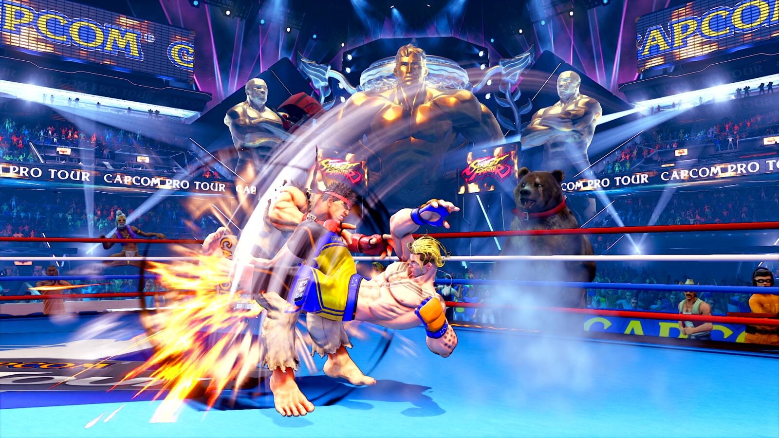 Capcom deems its own 'Street Fighter V' stage too distracting for