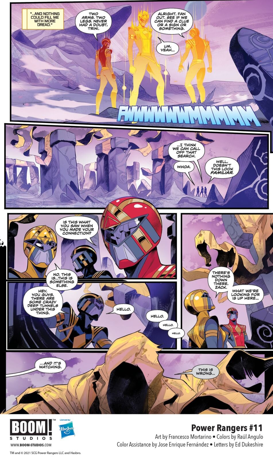 The Omega Rangers Look for the Yellow Emissary in First Look at POWER ...