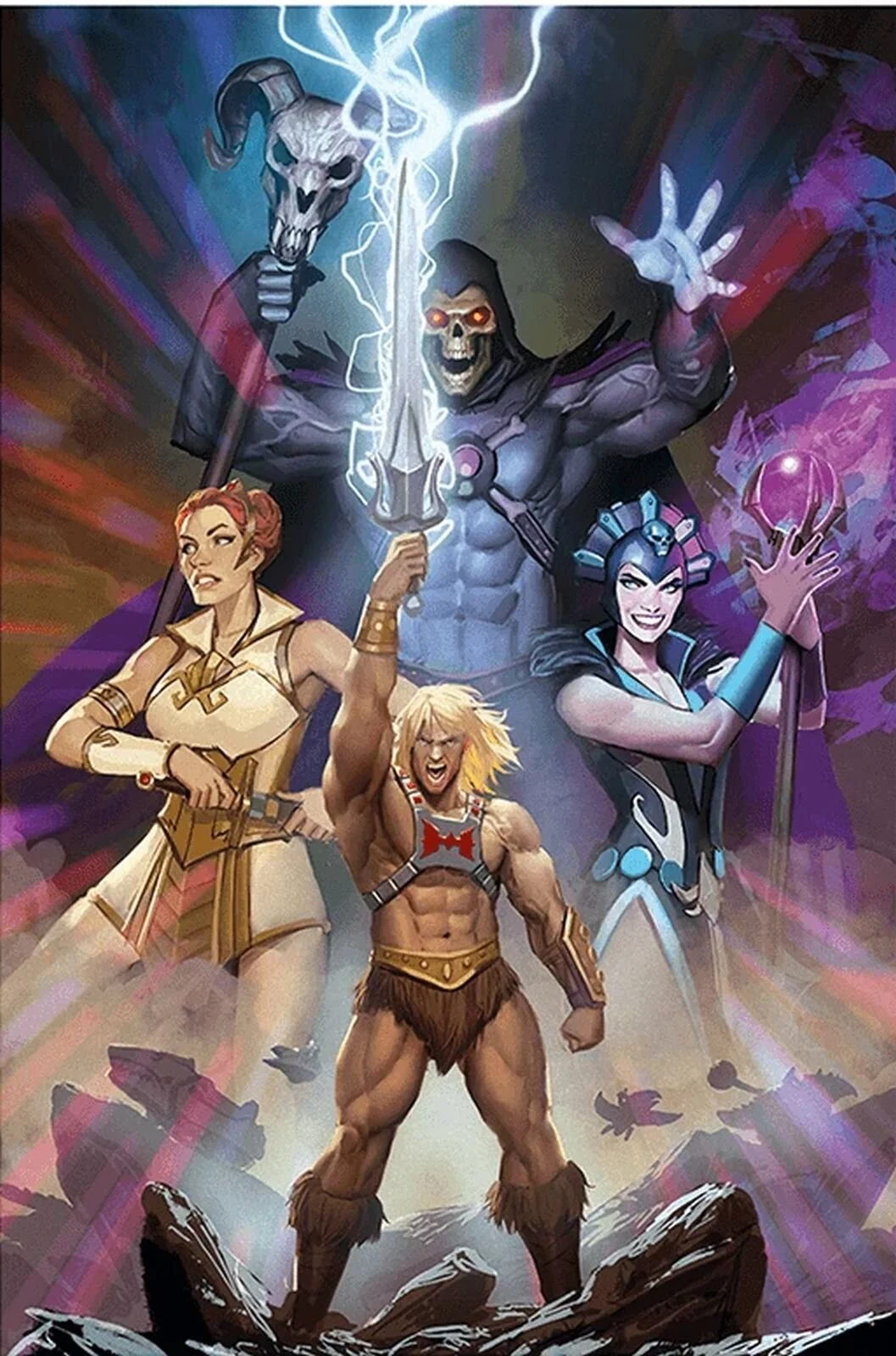 New Limited Edition MASTERS OF THE UNIVERSE Art Prints From Mike 