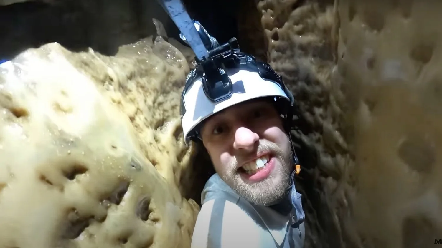 A Man Who's Intensely Claustrophobic Crawls Through One of The Tightest ...