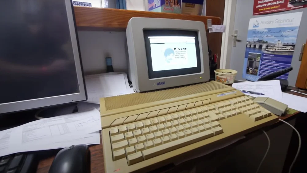 The Classic Atari ST Computer Has Been in Use at a Campground Since ...