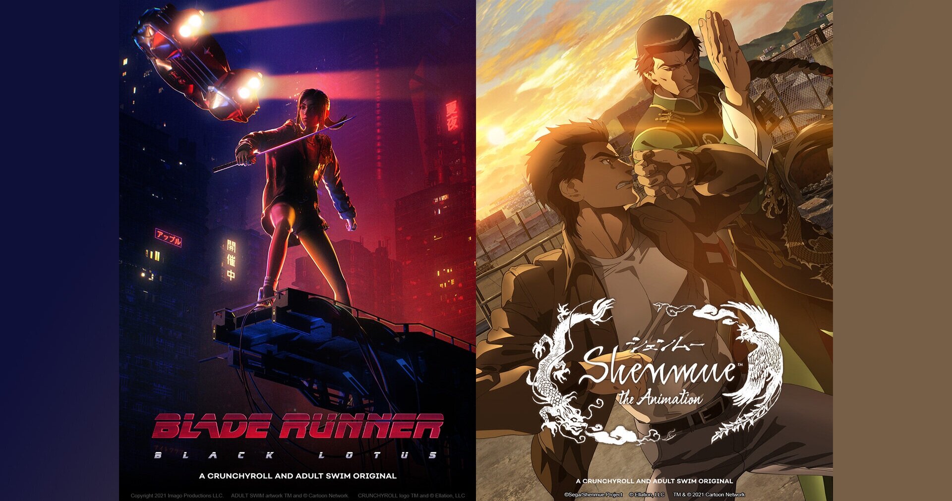 New Trailers for BLADE RUNNER: BLACK LOTUS and SHENMUE THE ANIMATION Anime  Series — GeekTyrant