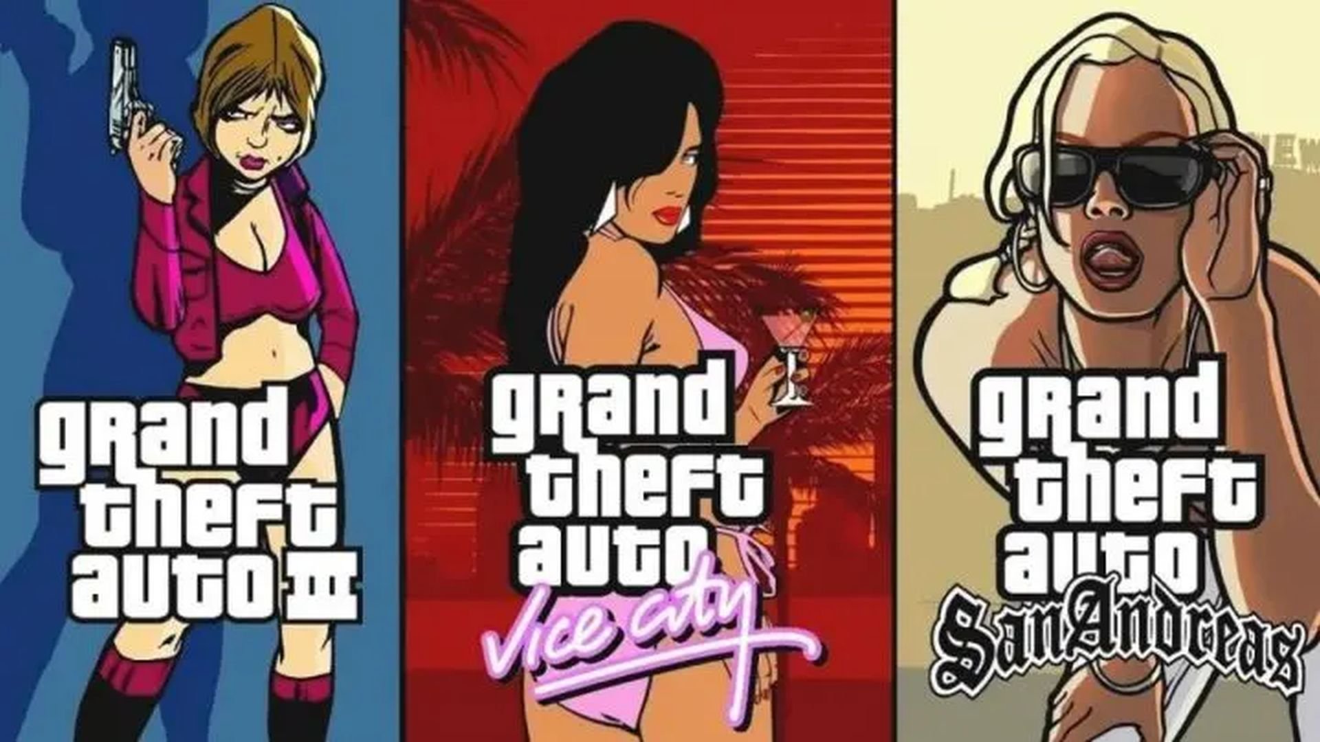 GTA3/Vice City/San Andreas - the true Definitive Editions are the