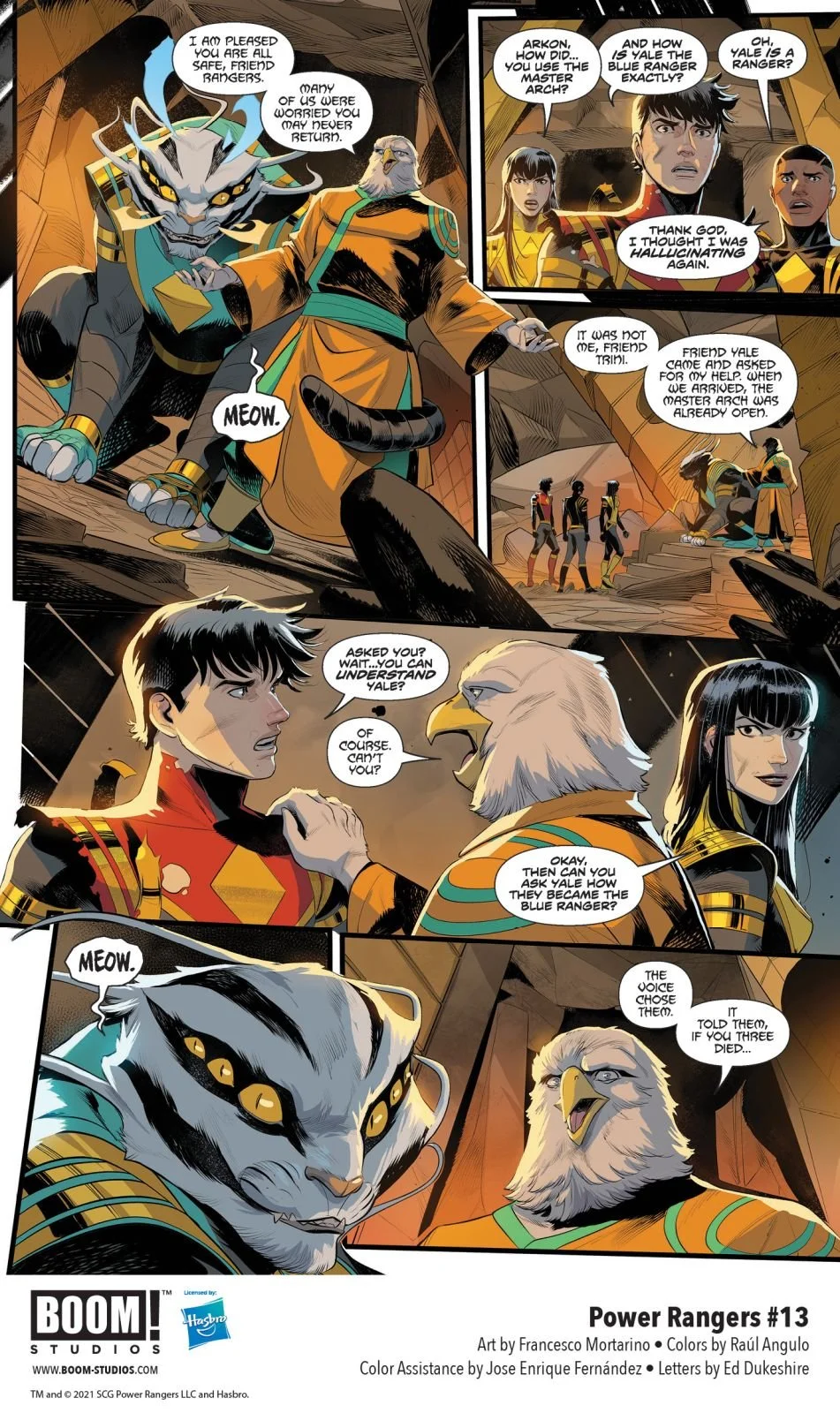 The Omega Rangers Are Called to the Eltarian War in Preview for POWER ...