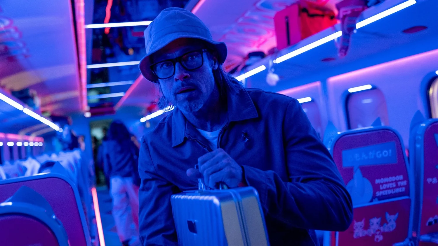Two New Action Packed Tv Spots For Brad Pitt S Bullet Train With New Footage Geektyrant My Tv Online