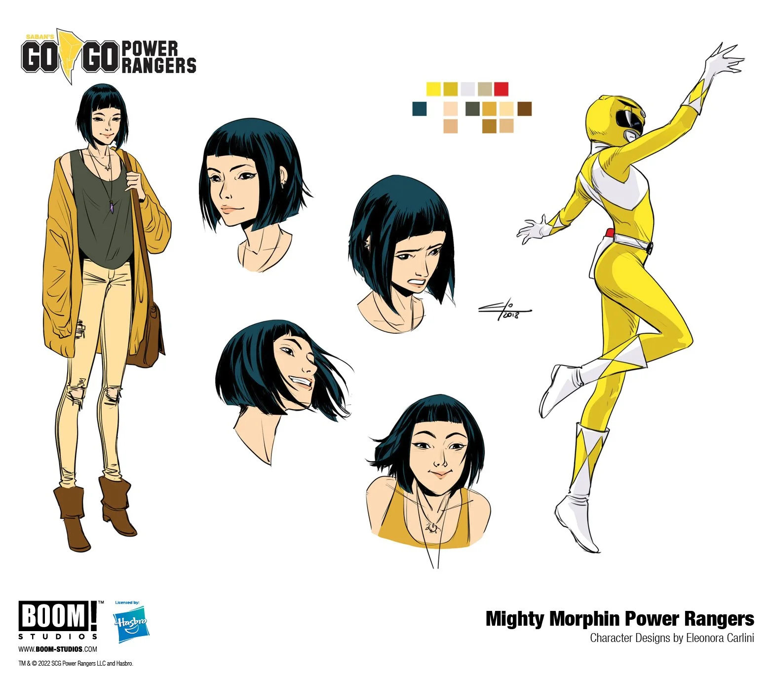 Guest Artists Announced for MIGHTY MORPHIN POWER RANGERS #100 — GeekTyrant