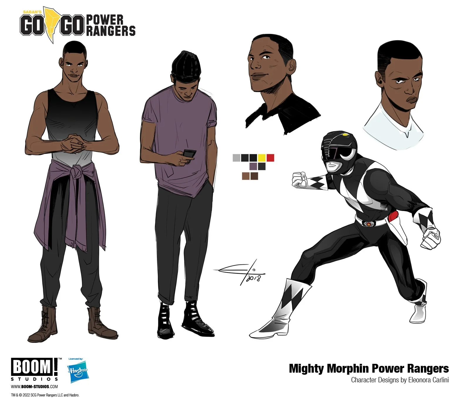 Guest Artists Announced for MIGHTY MORPHIN POWER RANGERS #100 — GeekTyrant