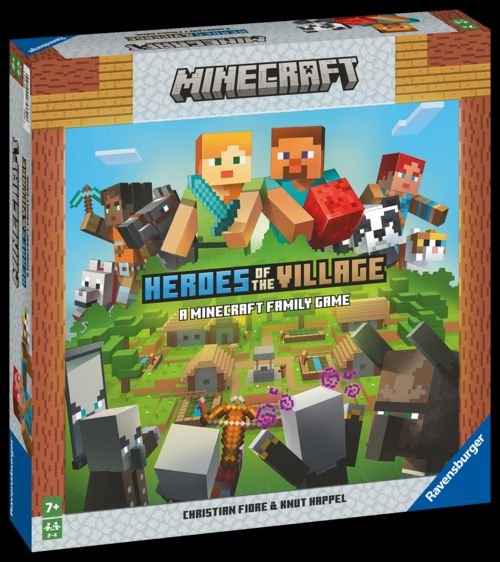 Ravensburger Minecraft: Portal Dash Family Board Games for Kids and Adults  Age 10 Years Up