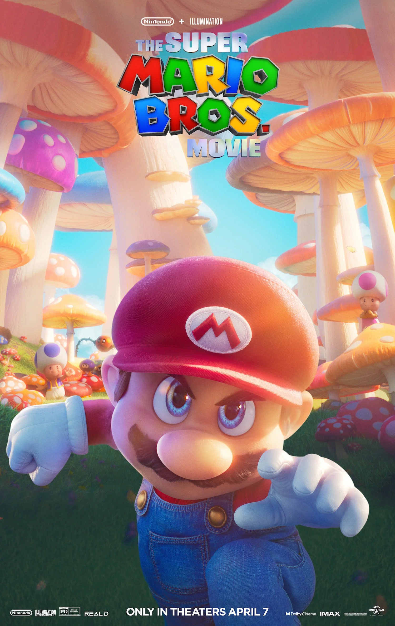 THE SUPER MARIO BROS MOVIE Posters Highlight The Main Characters 