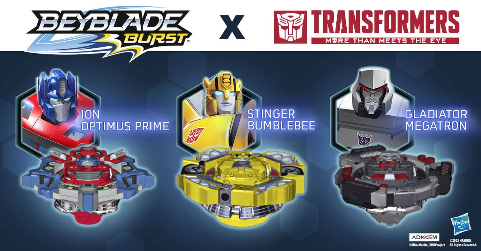 TRANSFORMERS Convert Into Tops for BEYBLADE BURST App — GeekTyrant