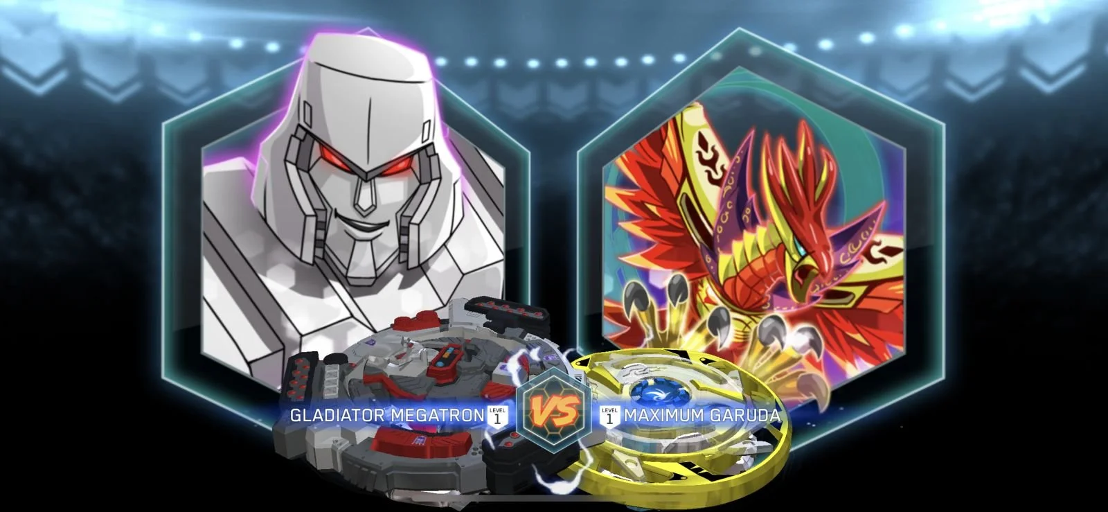 TRANSFORMERS Convert Into Spinning Tops For The BEYBLADE BURST App