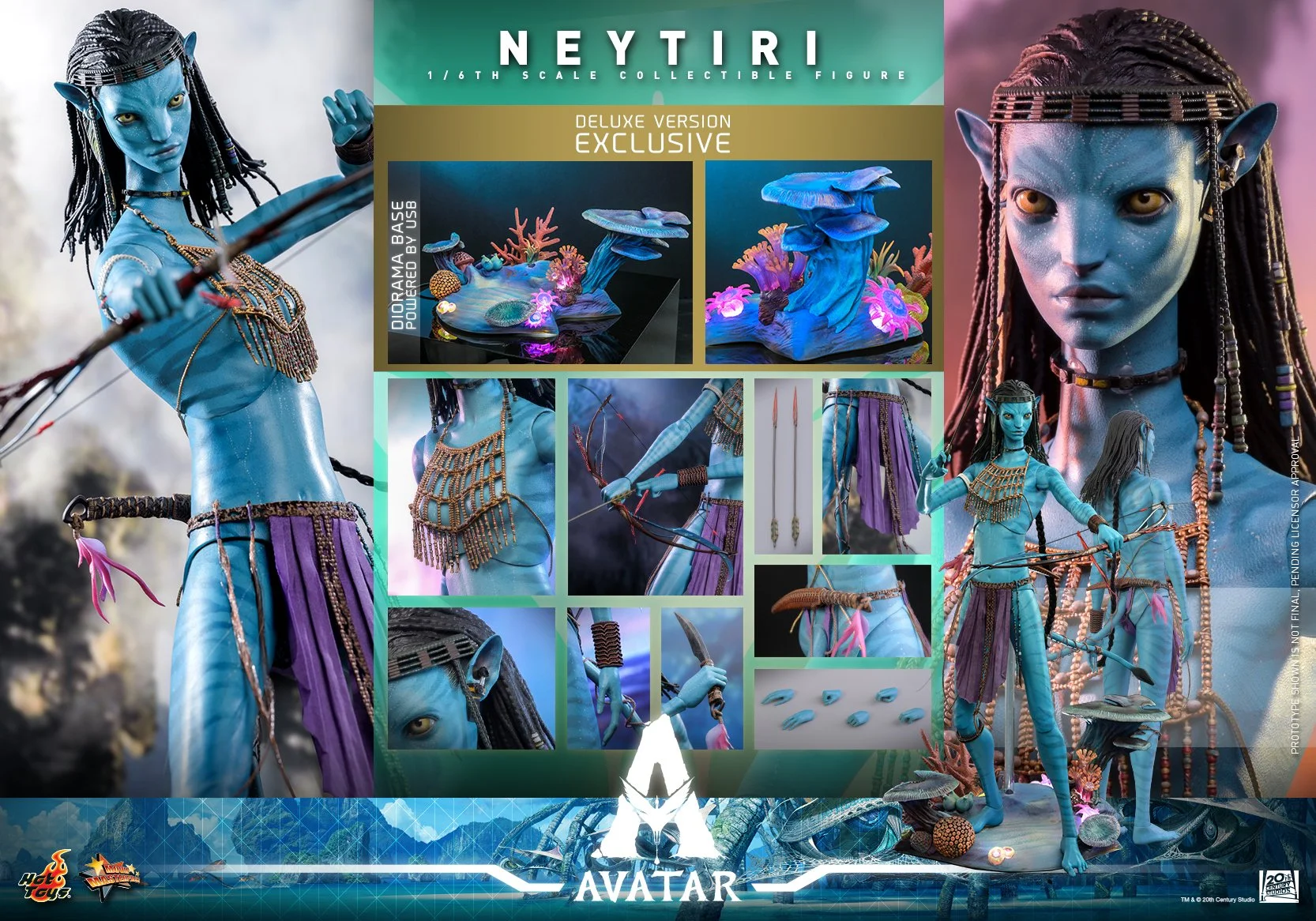 Hot Toys Reveals AVATAR: THE WAY OF WATER Action Figures of Jake 