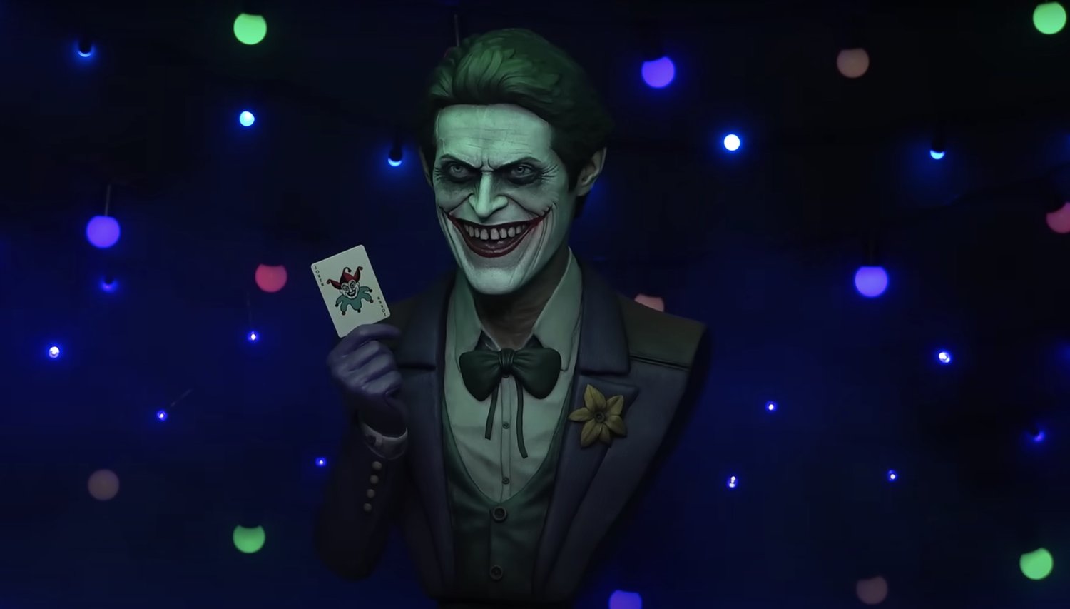 Willem Dafoe Joker Heykelinin Oluşturulmasının Hızlandırılmış Videosu