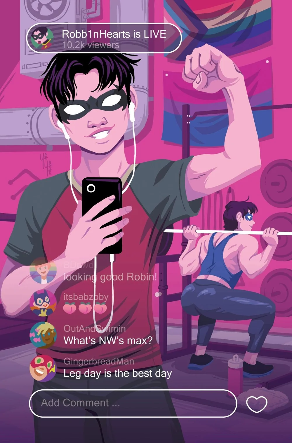 Nightwing 105 DC Pride Variant - Yoshitani.jpg
