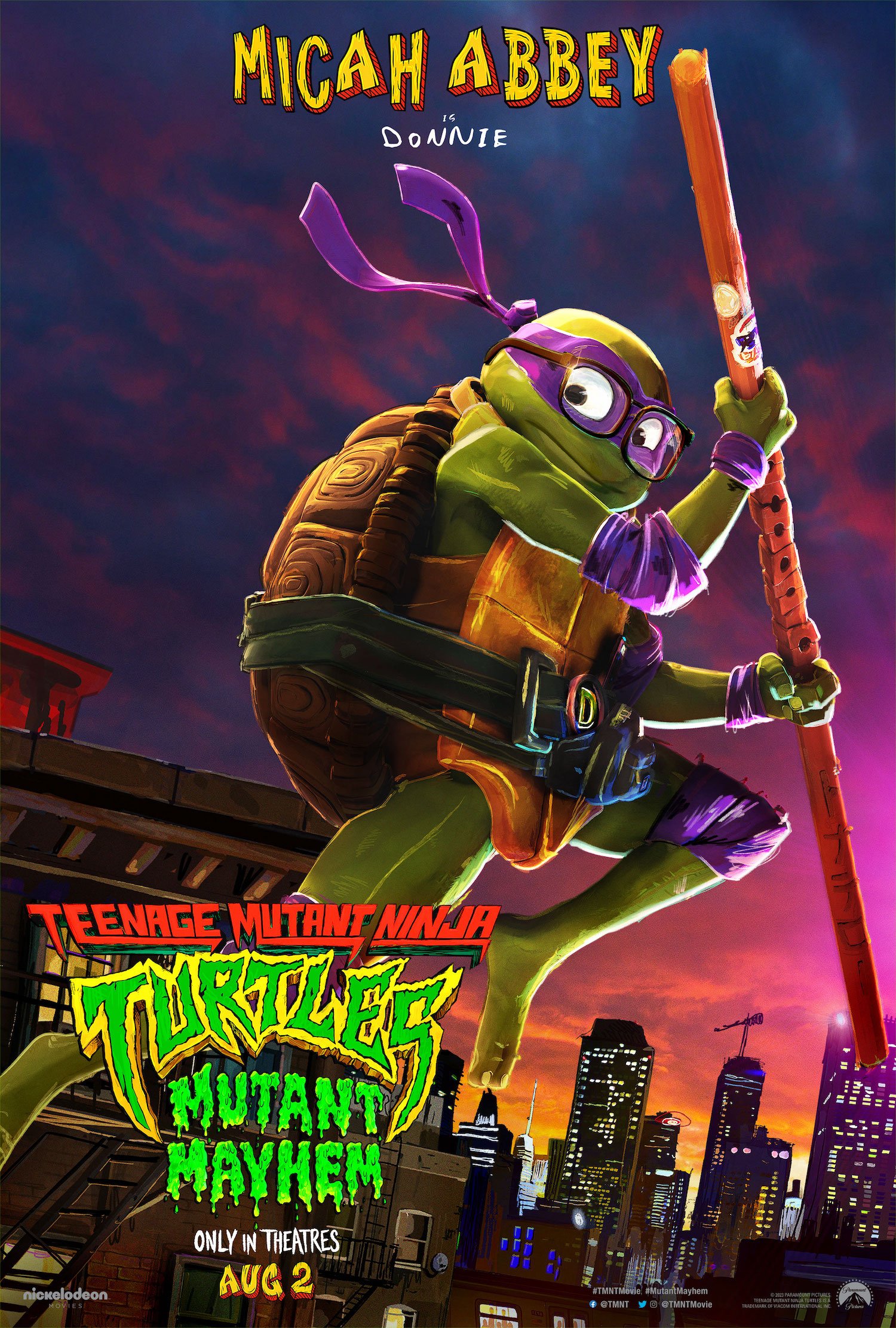 New Character Posters and Featurette for TEENAGE MUTANT NINJA TURTLES ...