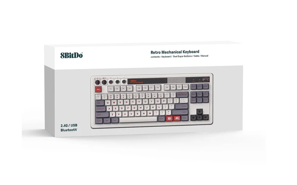 Retro Keyboard Inspired By The Original Nintendo Entertainment System ...
